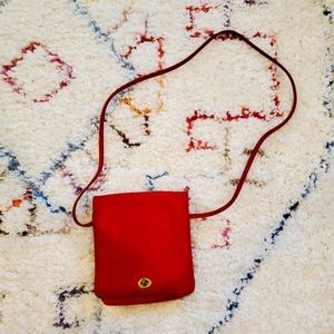 Vintage coach compact pouch